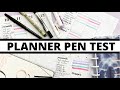 PLANNER PEN TEST | TESTING THE PLANNER PAGES FROM THE HAPPY PLANNER SPRING RELEASE