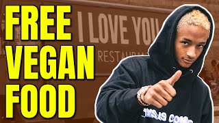 Jaden Smith Opens Free Vegan Food Truck / I Love You Restaurant