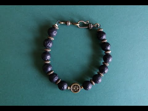 მამაკაცის სამაჯური „შავი პრინცი“/Man's bracelet \"Black Prince\"