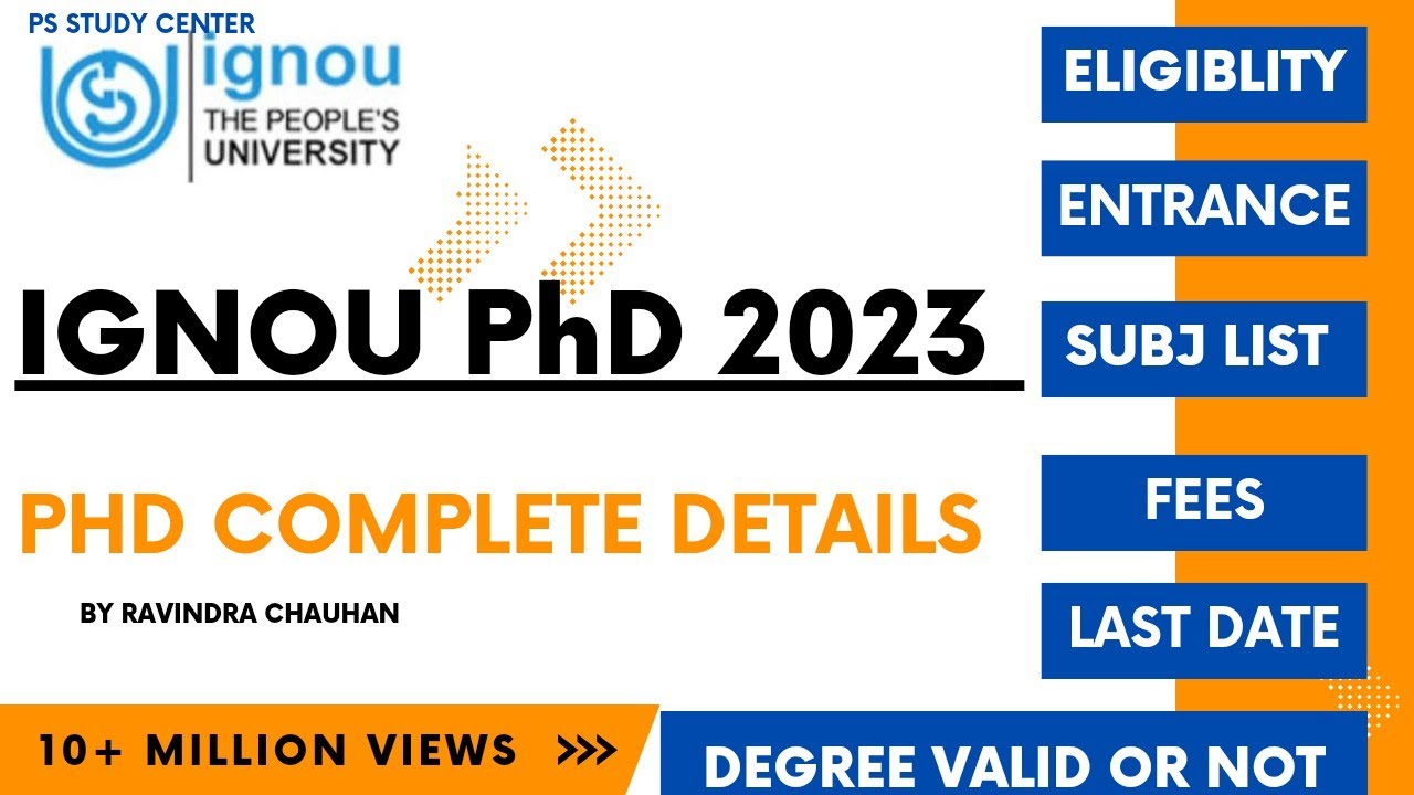 phd in hr from ignou