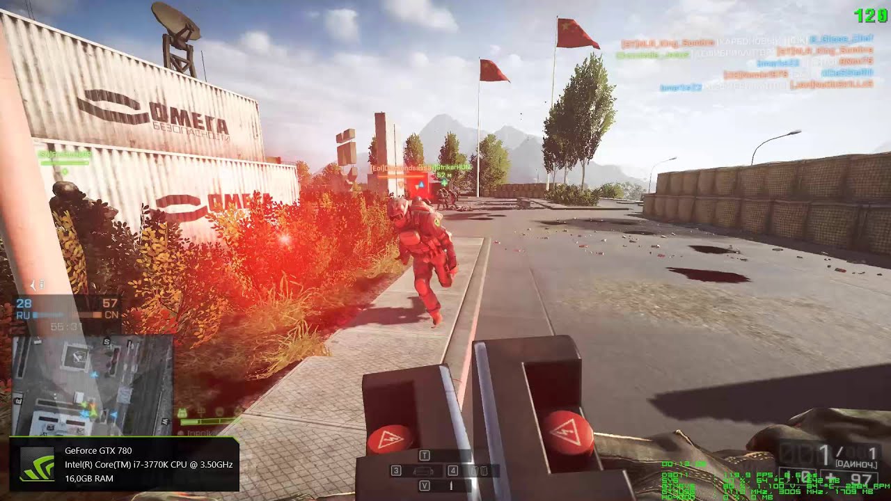 Battlefield 4 Knife & Defib Server - YouTube