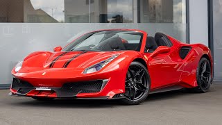 2020 Ferrari 488 Pista Spider - Rosso Formula 1 2007 - Walkaround Engine & Exhaust Sound