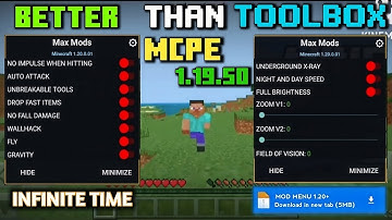 Premium mod menu for Minecraft 1.19.50 mediafire link || unlock everything mod menu for Minecraft
