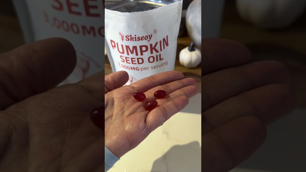 Pumpkin Seed Oil with Saw Palmetto | 4-in-1 Support for Hair, Prostate & Immune Health