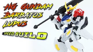 HG Gundam Barbatos Lupus Speed Build!