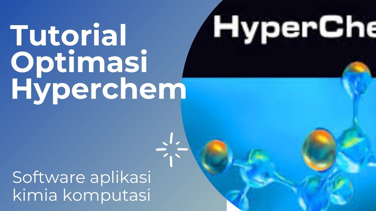 Tutorial menggunakan Hyperchem..#kimia #computer #tutorial #software # ...