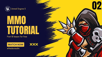 Unreal Engine MMO tutorial - Part 02  - Character setup