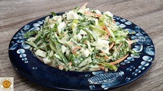 Essen Sie diesen Gurkensalat zum Abendessen und Sie werden Fett verlieren!
