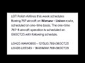 Lot polish 🇵🇱 airlines Warsaw to Lisbon 