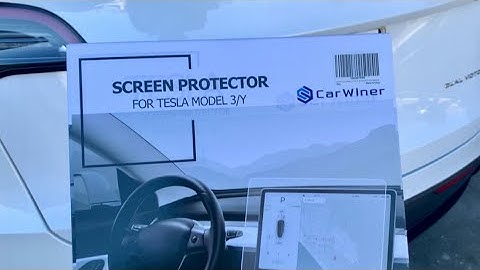 Carwiner Matte Screen Protector for Tesla Model Y