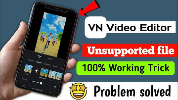 VN-Editor File Not Supported Problem Solved | unsupported file error in vn editor |