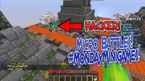 Minecraft Micro Battles W/Jack (Hackers)   #MondayMinigames Ep.3