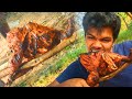 Primitive Technology: Yummy cooking big chicken and eating delicious FUN HUNTER