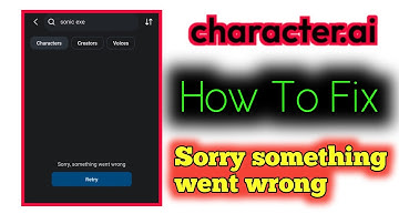 Herstel het probleem met de Character AI-app, sorry, er is iets misgegaan | Problemen met Charact...