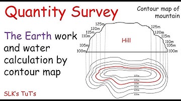 Quantity survey: Earth work by contour map