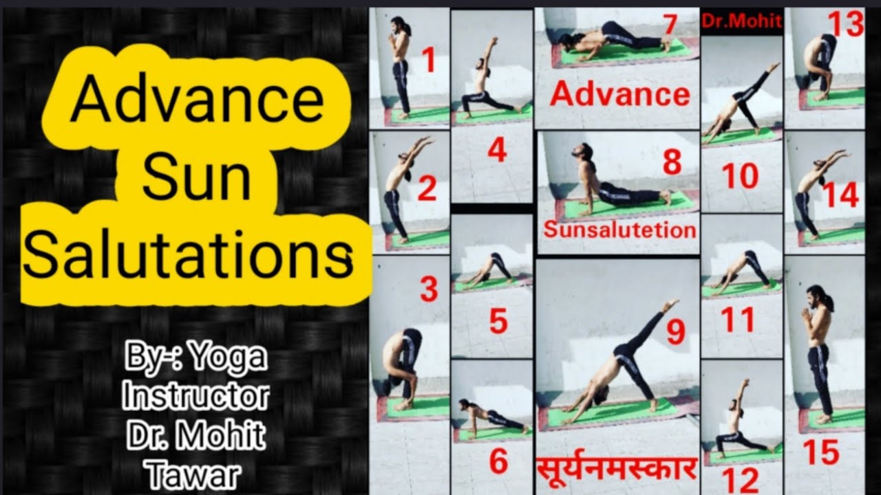 Advanced Sun Salutation | advance surya namaskar | Technical Yoga ...