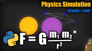 Simulating Space Gravity with Python - Devlog/ProgressTracking
