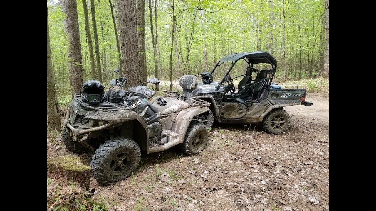 First Ride Impressions and Compilation   CFMOTO UFORCE 500 and 2020 CFORCE 500 HO LX 2 UP