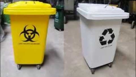 Cung cấp thùng đựng rác thải y tế nguy hại.