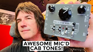 AWESOME MIC'D CAB TONE, MADE EASY! Tsakalis MULTICAB 4
