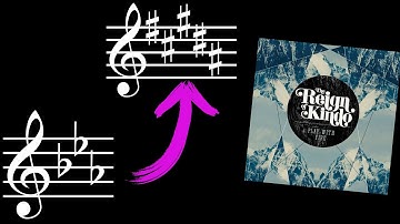 Cleverly Modulating from C minor to B major