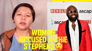 Chinese woman Accused Richie Stephens of R@pe