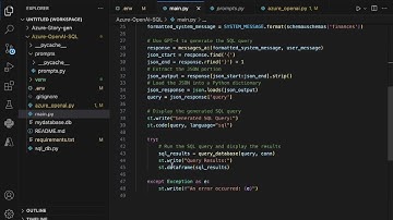 Query Sql database using Azure OpenAI GPT-4