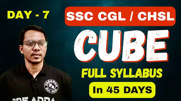 Cube Chapter for SSC CGL/CHSL | Complete Concept + Tricks | Reasoning Made Easy