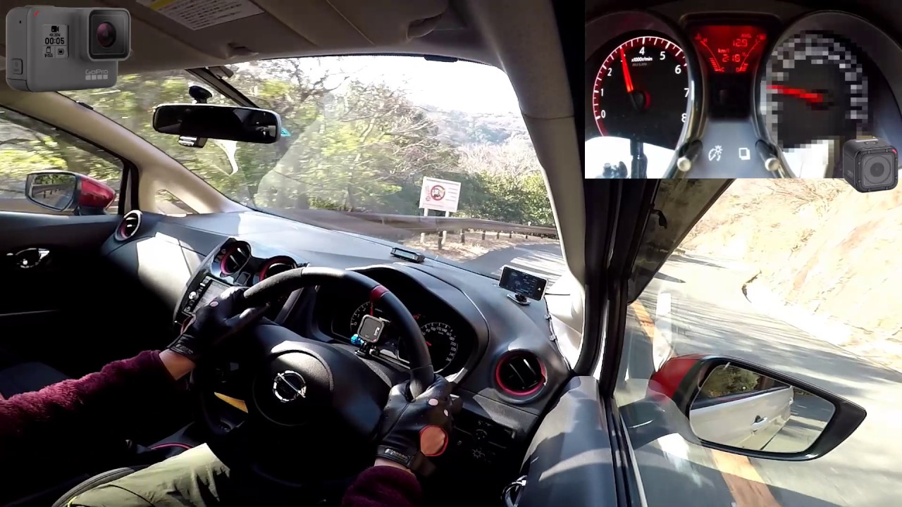 170204 NOTE nismo S Drive Movie【GoPro HERO5】《Meter PinP》