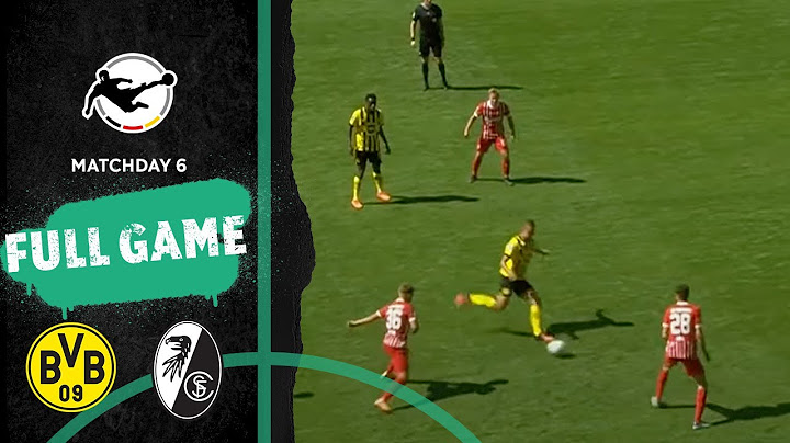 Borussia Dortmund II vs. SC Freiburg II | Full Game | 3rd Division 2022/23 | Matchday 6