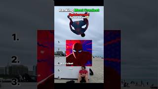 Ranking MOST CRAZIEST SPIDERMAN EVER!😭