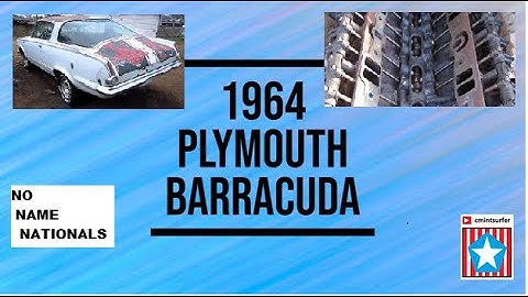 1964 Plymouth Barracuda Project. First-year of the Barracuda. #NoNameNationals