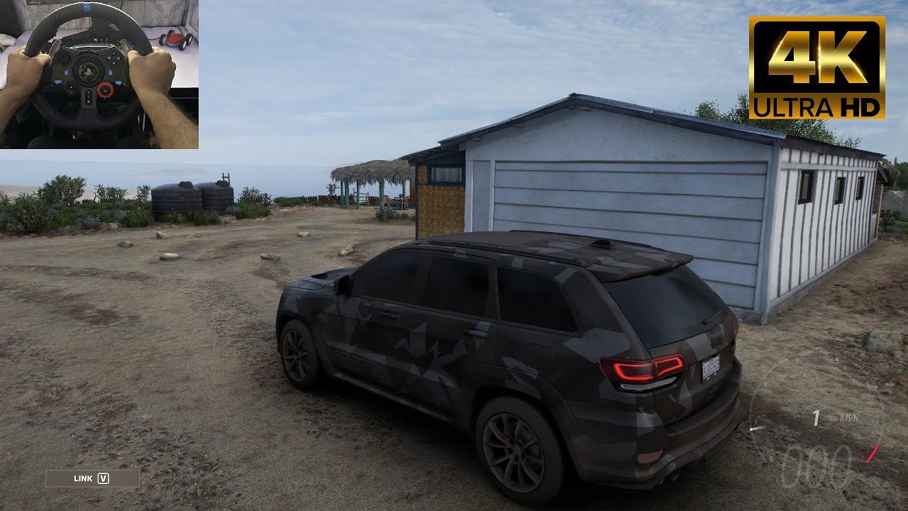 Jeep Grand Cherokee Trackhawk | Forza Horizon 5 Gameplay 4K | Logitech G29 Steering Wheel