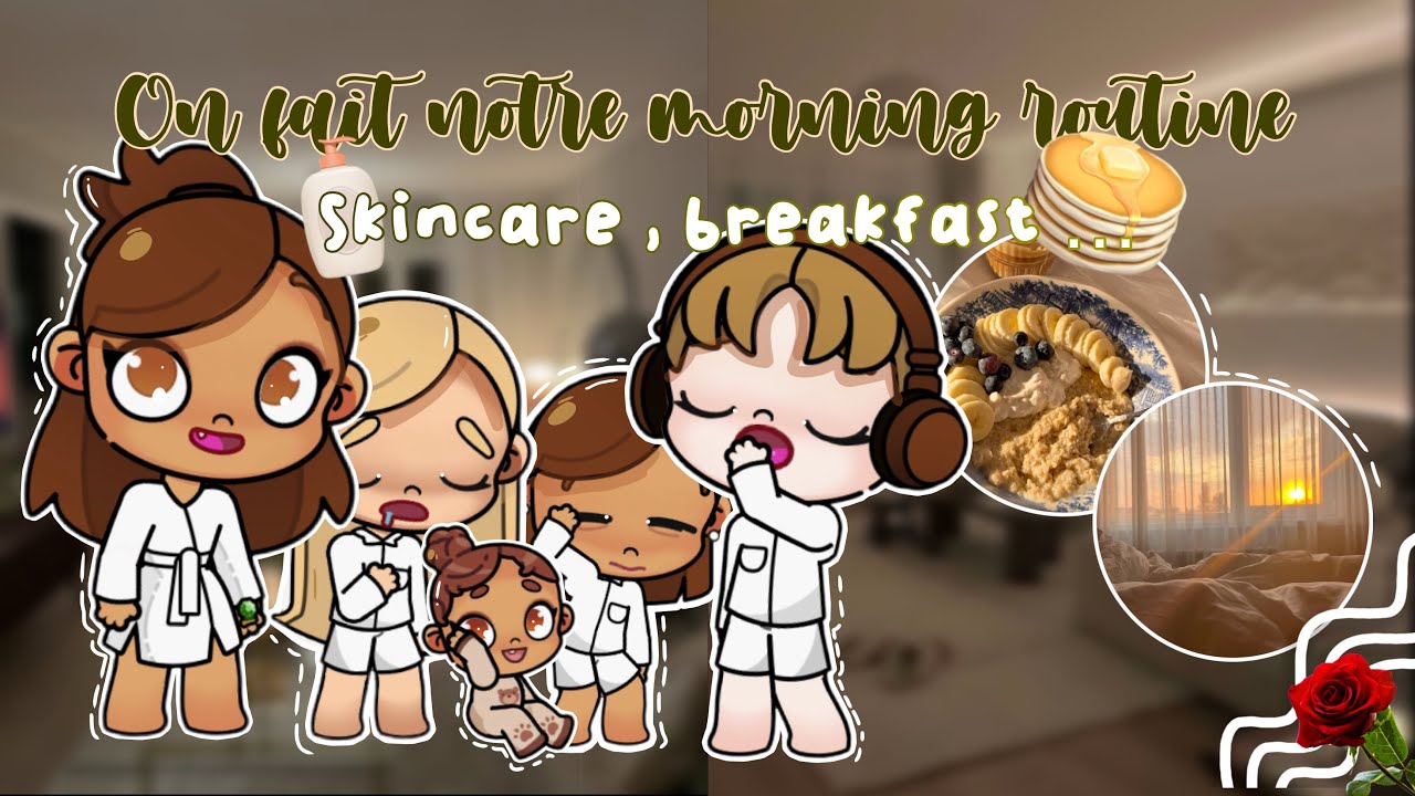 On fait notre Aesthetic morning routine || With voice || @Springg_yaya