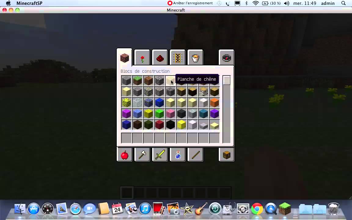 minecraft comment faire un passage secret avec des tableau - YouTube