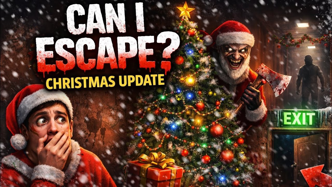 Can I Escape in the Christmas Update? 😱🎄 | Horror Game