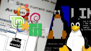 30 лет Linux! Смотрим на первые версии некоторых дистрибутивов