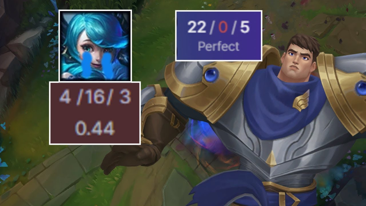 💀가렌으로 그마게임에서 레전드를 갱신해버린💀(언랭챌39화)