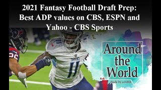 2021 Fantasy Football Draft Prep: Best ADP values on CBS, ESPN and Yahoo - CBS Sports