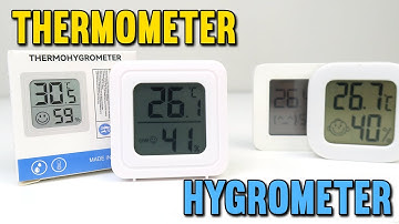 LCD Digital Thermometer & Hygrometer Review – Indoor Temperature & Humidity Sensor for Home 🌡️💨