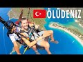 TURKEY'S COOLEST BEACH! OLUDENIZ 🇹🇷 BLUE LAGOON & PARAGLIDING