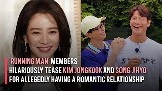 'Running Man' Members Hilariously Tease Kim Jongkook and Song Jihyo for Allegedly Dating