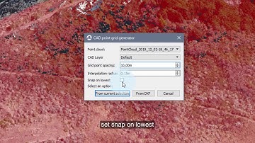 3Dsurvey 2.10. - CAD point grid generator