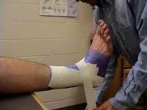 Ankle Taping Bellevue University Athletic Training