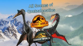 Quetzalcoatlus Screen time Jurassic World Dominion and Jurassic World Rebirth 