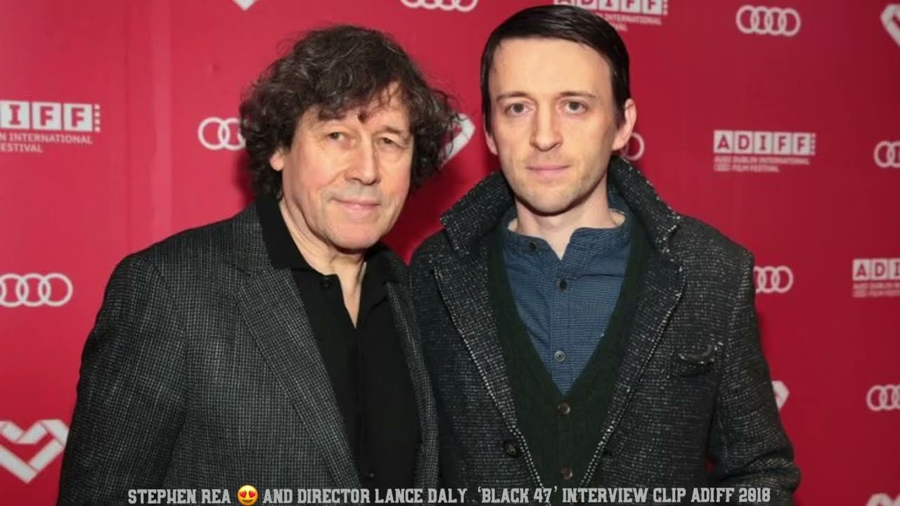 Stephen Rea ❤️ and director Lance Daly interview Black 47 premiere ADIFF Dublin 21-Feb-2018