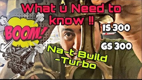 2JZ NA-T: What You Need To Know (IS300 & GS300)