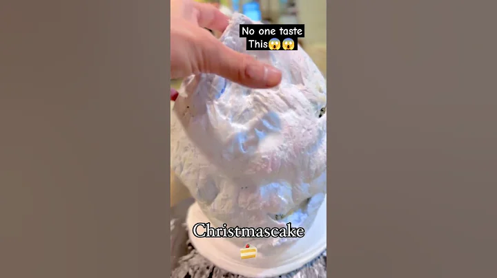 Perfect Christmas Cake | #cake #christmas #shorts