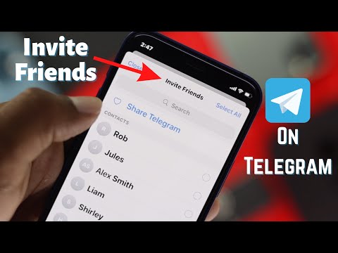 How to Add Friends on Telegram App by Phone Number! [2023] 