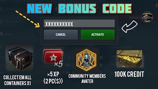 New Bonus Code Wot Blitz Bonus Code Wotb